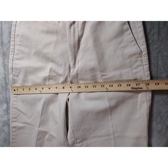 Dockers Khaki Pants Women’s 6 Short Beige Tapered Stain Defender Cotton - Picture 7 of 10